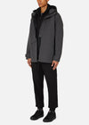 SEAM SEALED FIELD JACKET DARK GREY RÆBURN