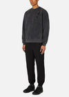 RELAXED GD CREW BLACK RÆBURN