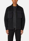 GD ZT 4 PKT OVERSHIRT BLACK RÆBURN