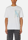 RÆMADE S/S RAYON OFF-CUT PKT TEE WHITE RÆBURN