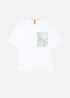 RÆMADE S/S RAYON OFF-CUT PKT TEE WHITE RÆBURN