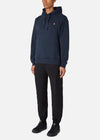 SI HOODED SWEAT NAVY RÆBURN