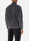 GD HALF ZIP SWEAT BLACK RÆBURN