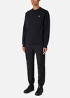 SI CREW SWEAT BLACK RÆBURN