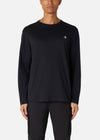SI L/S TEE BLACK RÆBURN