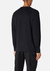 SI L/S TEE BLACK RÆBURN