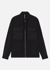 GD ZT 4 PKT OVERSHIRT BLACK RÆBURN